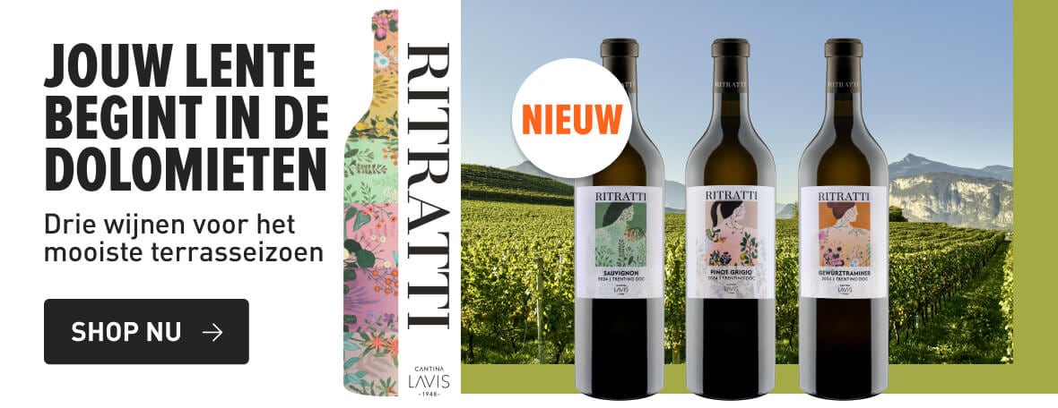 Jouw lente begint in d dolomieten. Drie wijnen voor het mooiste terrasseizoen. Nieuw bij gall & gall.